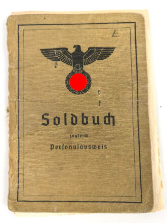 Soldbuch Heer, eingestellt am 27.9.39 bei Fahr Ersatz Schwadron 79.