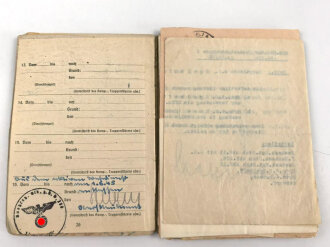 Soldbuch Heer, eingestellt am 27.9.39 bei Fahr Ersatz Schwadron 79.