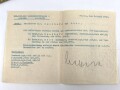 Soldbuch Heer, eingestellt am 27.9.39 bei Fahr Ersatz Schwadron 79.