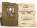 Soldbuch Heer, eingestellt am 27.9.39 bei Fahr Ersatz Schwadron 79.