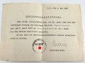Soldbuch Heer, eingestellt am 27.9.39 bei Fahr Ersatz Schwadron 79.