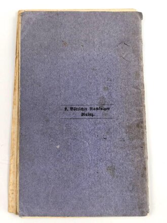 Hessen, Militärpaß eines Angehörigen im Landwehr Infanterie Regiment No. 118. Frankreichfeldzug,