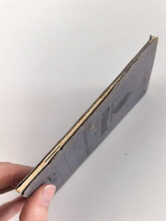 Hessen, Militärpaß eines Angehörigen im Landwehr Infanterie Regiment No. 118. Frankreichfeldzug,