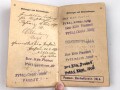 Bayern, Ersatzreservepaß ausgestellt am 9.7.1892 beim Bezirkskommando Passau