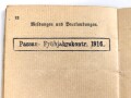 Bayern, Ersatzreservepaß ausgestellt am 9.7.1892 beim Bezirkskommando Passau
