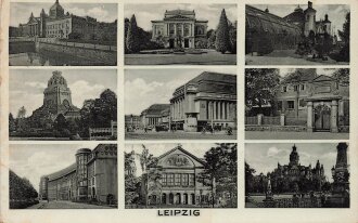 Ansichtskarte "Leipzig" datiert 1932