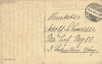 Ansichtskarte "Cronberg im Taunus - Blick von...