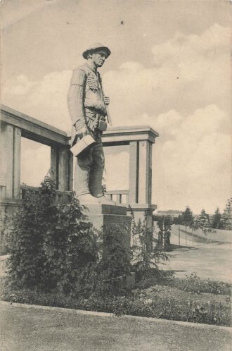 Ansichtskarte "Glückauf ! vom Festplatz Freiberg i. Sa." datiert 1916