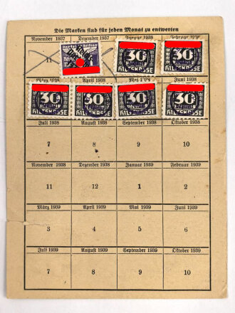 Bund deutsche Mädel, Mitgliedsausweis, NSDAP Mitgliedskarte und weitere Ausweis und Dokumente eines Mädels im Bann 1/185 Segeberg