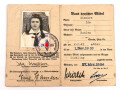 Bund deutsche Mädel, Mitgliedsausweis, NSDAP Mitgliedskarte und weitere Ausweis und Dokumente eines Mädels im Bann 1/185 Segeberg