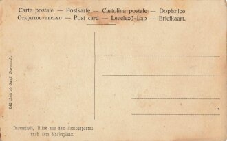 Ansichtskarte "Darmstadt - Blick aus dem...
