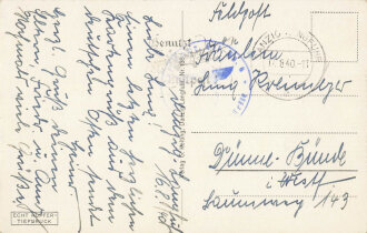 Ansichtskarte "Danzig - Langgasse mit Rathaus"...