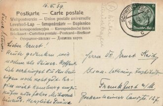 Ansichtskarte "Mühle am Bach", datiert 1939