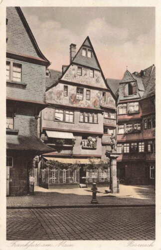 Ansichtskarte "Frankfurt am Main - Roseneck