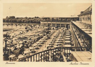 Ansichtskarte "Hannover Maschsee Terrassen"