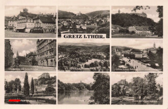 Ansichtskarte "Greiz i. Thür"