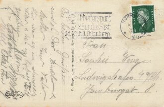 Ansichtskarte "Nürnberg Hauptmarkt mit...