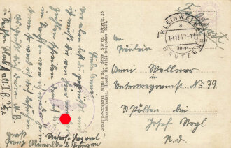 Ansichtskarte "Bautzen in Sachsen" datiert 1942