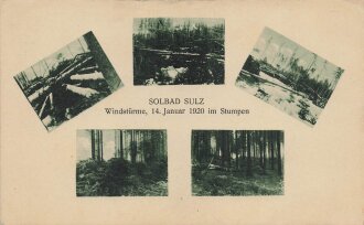 Ansichtskarte "Solbad Sulz - Windstürme - 14....