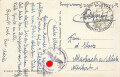 Ansichtskarte "Marbach" datiert 1942