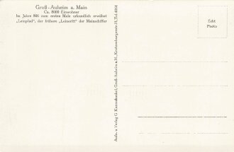 Ansichtskarte "Groß-Auheim am Main"