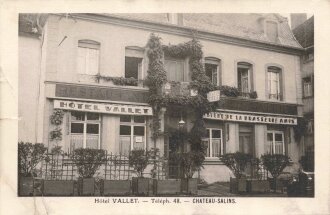 Ansichtskarte "Hotel Vallet. - Téléph....