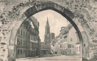 Ansichtskarte "Strassburg"