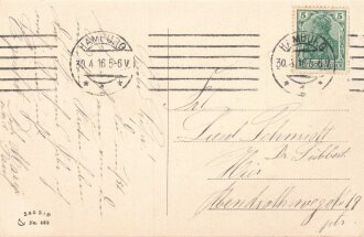 Ansichtskarte "Erde,- wie wunderlich siehst du mir...