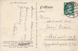 Ansichtskarte "Hans Thoma, Der Hüter des...