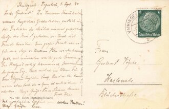 Ansichtskarte "Stuttgart - Turmstr."