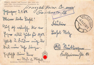 Ansichtskarte "Prag"