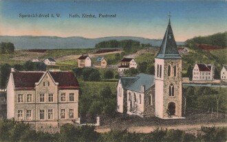 Ansichtskarte "Sprockhövel Katholische Kirche Pastorat"