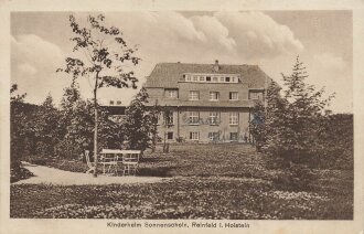 Ansichtskarte "Kinderheim Sonnenschein, Reinfeld...