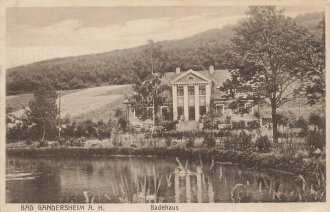 Ansichtskarte "Bad Gandersheim - Badehaus"