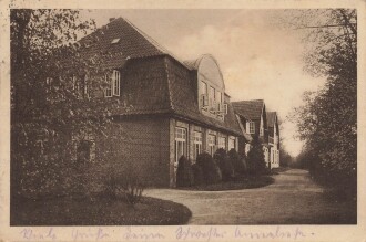 Ansichtskarte "Kurhaus - Sol und Moorbad Bad Bramstedt"
