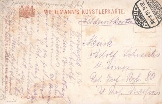 Ansichtskarte "Cronberg i.T., Partie am Schloss"