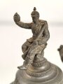 Hessen, Reservistenkrug eines Angehörigen im "Infanterie  Regiment Nr. 118 Worms 1901-03" Gebrauchs- und Altersspuren, an sich aber guter Gesamtzustand, ungereinigt