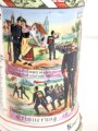 Hessen, Reservistenkrug eines Angehörigen im "Infanterie  Regiment Nr. 168 Butzbach" Guter Gesamtzustand mit leichten Gebrauchs- und Altersspuren,  ungereinigt