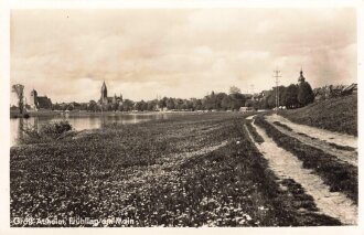 Ansichtskarte "Groß-Auheim, Frühling am...