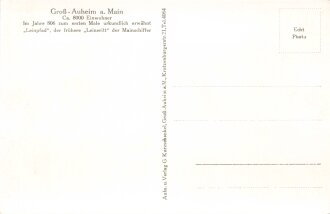 Ansichtskarte "Groß-Auheim, Frühling am...