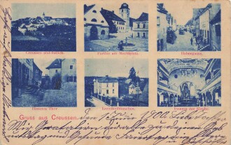 Ansichtskarte "Gruss aus Creussen"