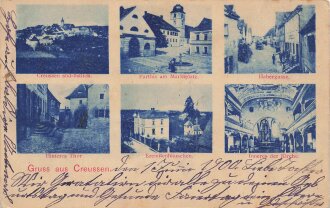 Ansichtskarte "Gruss aus Creussen"