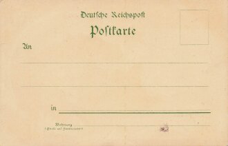 Ansichtskarte "Gruss aus Berlin - Unter den Linden :...