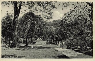 Ansichtskarte "Wilster Stadtpark"