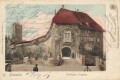 Ansichtskarte "Eisenach - Wartburg Eingang"