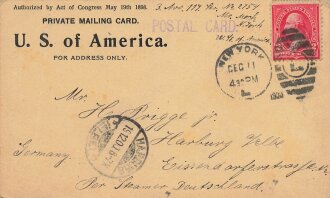 Ansichtskarte "Properity McKinley - Merry Christmas...