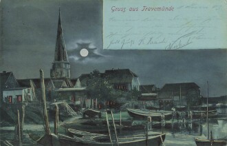 Ansichtskarte "Gruss aus Travemünde"