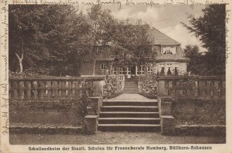 Ansichtskarte "Schullandheim der Staatl. Schulen...