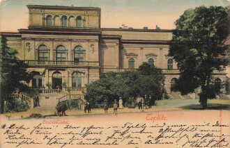 Ansichtskarte "Teplitz - Stadttheater"