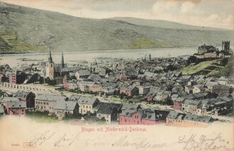 Ansichtskarte "Bingen mit Niederwald-Denkmal"